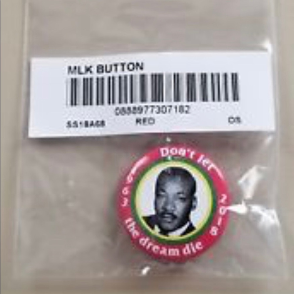 Supreme MLK pin